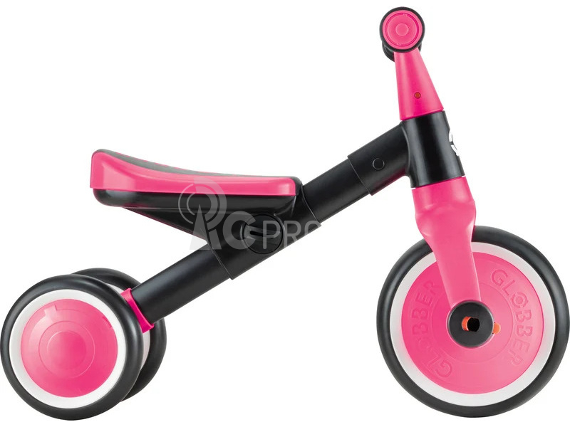 Globber - Trojkolka / kolobežka Learning Trike Fuchsia pink