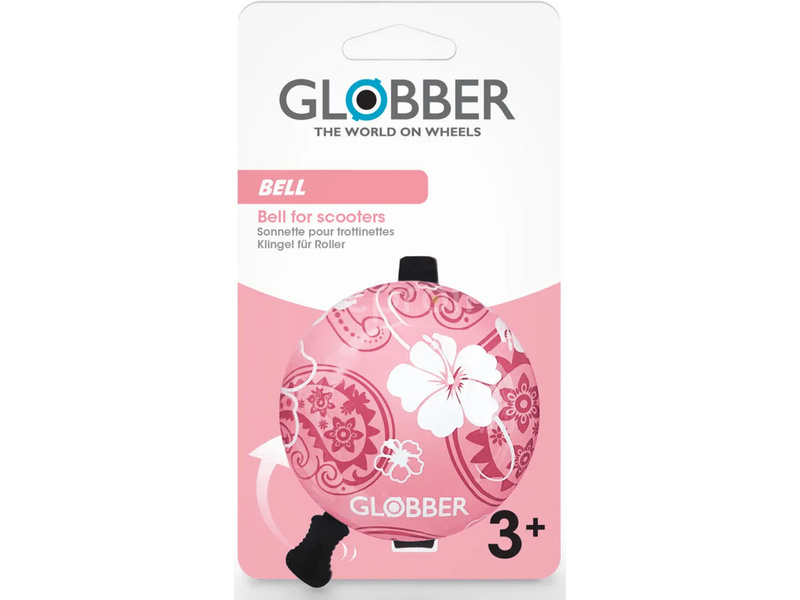 Globber – zvonček pastel pink