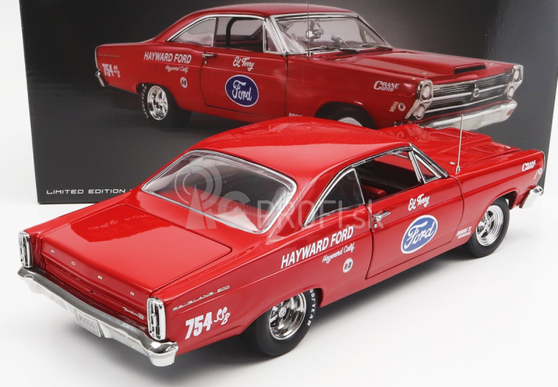 Gmp Ford usa Fairlane 427 Prototype Race Coupe 1966 E.terry 1:18 Red