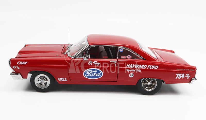 Gmp Ford usa Fairlane 427 Prototype Race Coupe 1966 E.terry 1:18 Red