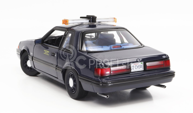 Gmp Ford usa Mustang 5.0l Ssp Police Dragon Chaser 1988 1:18 tmavomodrá