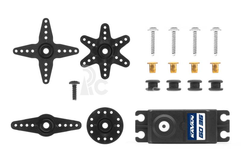 GO-36 Robotický (0,16s/60°, 3,6 kg.cm)