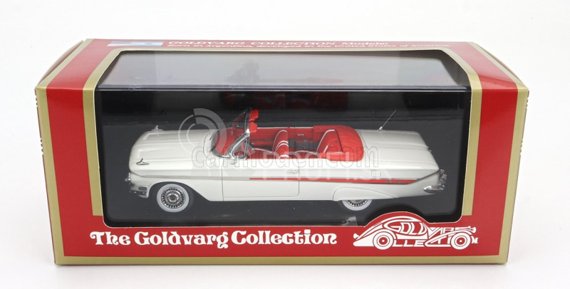 Goldvarg Chevrolet Impala Cabriolet otvorený 1961 1:43 biely