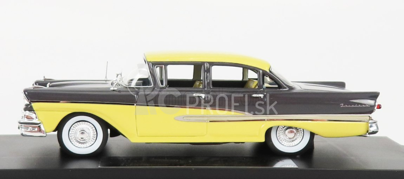 Goldvarg Ford usa 300 Custom 1958 1:43 žltá čierna