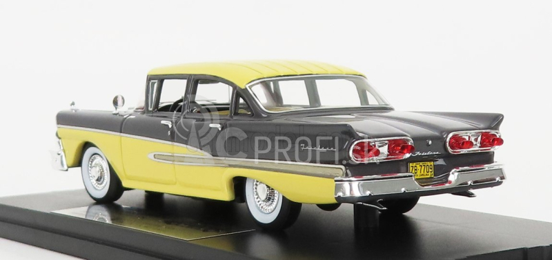 Goldvarg Ford usa 300 Custom 1958 1:43 žltá čierna