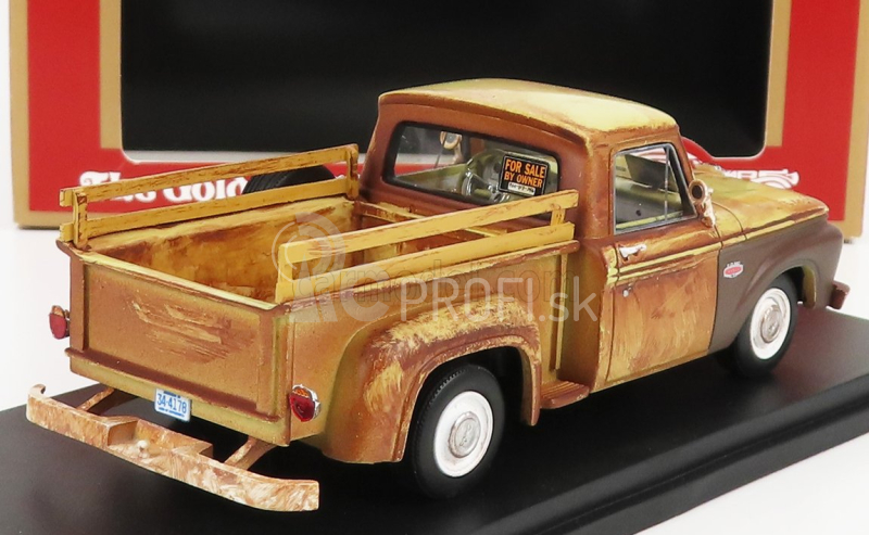 Goldvarg Ford usa F-100 Pick-up 1965 1:43 Hrdzavý