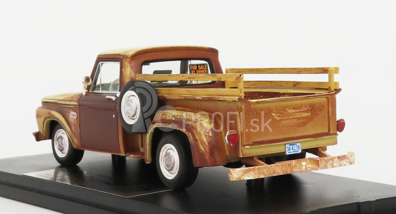 Goldvarg Ford usa F-100 Pick-up 1965 1:43 Hrdzavý