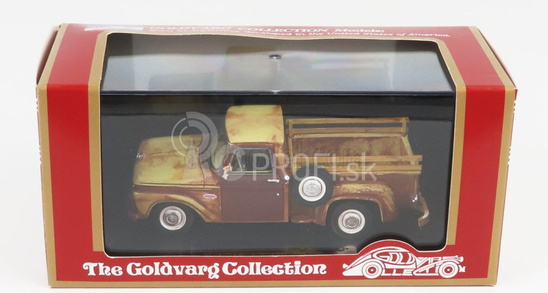 Goldvarg Ford usa F-100 Pick-up 1965 1:43 Hrdzavý