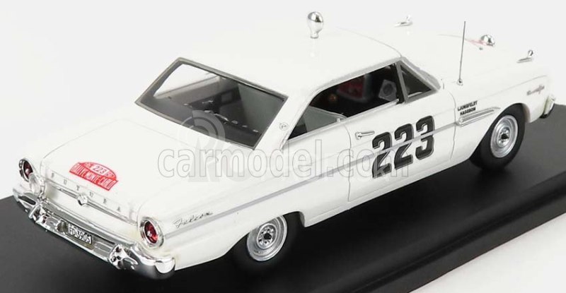 Goldvarg Ford usa Falcon Futura (nočná verzia) N 223 Rally Montecarlo 1963 B.ljungfeldt - G.haggbom 1:43 Biela