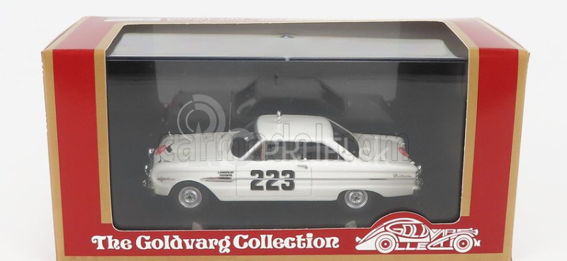 Goldvarg Ford usa Falcon Futura (nočná verzia) N 223 Rally Montecarlo 1963 B.ljungfeldt - G.haggbom 1:43 Biela