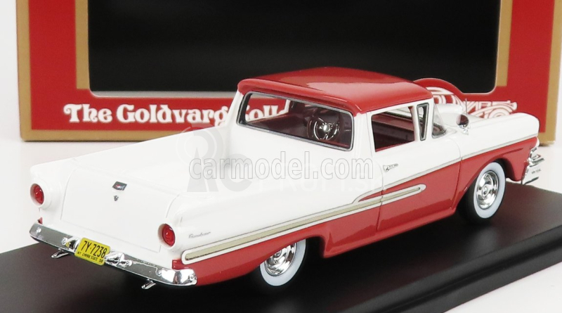 Goldvarg Ford usa Ranchero Pick-up 1958 1:43 Červená biela