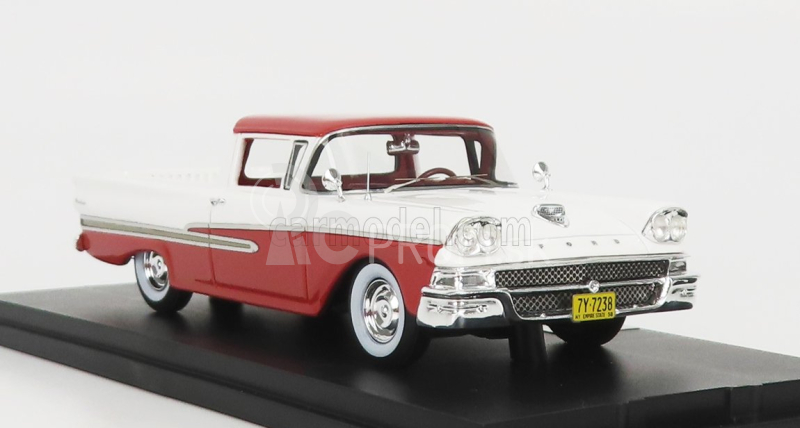 Goldvarg Ford usa Ranchero Pick-up 1958 1:43 Červená biela