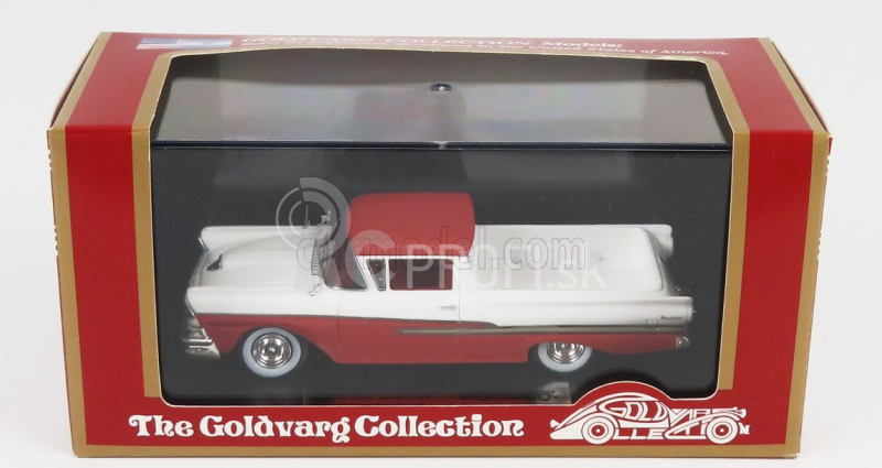 Goldvarg Ford usa Ranchero Pick-up 1958 1:43 Červená biela