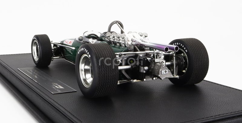 Gp-replika Brabham F1 Bt24 Repco N 2 3rd Mexico Gp Denis Hulme 1967 World Champion - Con Vetrina - S vitrínou 1:18 Green Gold