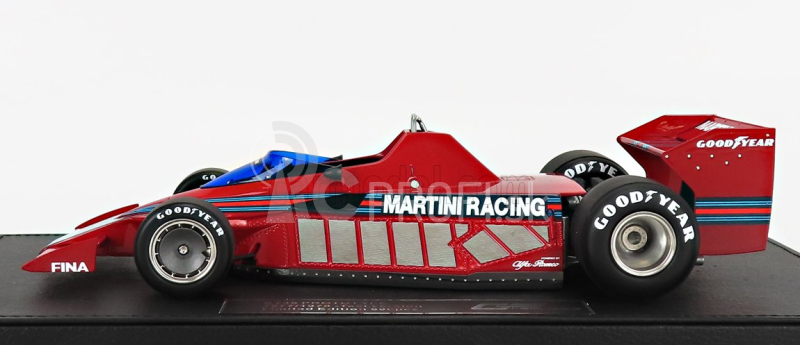 Gp-repliky Brabham F1 Bt46 Alfa Romeo Prototype Martini Racing N 0 1977 - Con Vetrina - S vitrínou 1:18 Červená