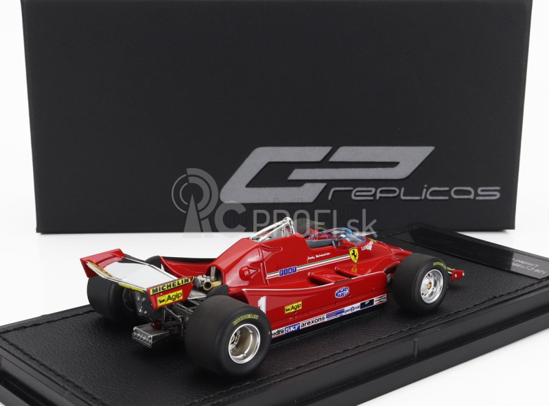 Gp-repliky Ferrari F1 126c N 1 Sezóna 1980 Jody Scheckter 1:43 Červená