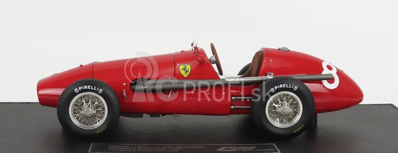 Gp-repliky Ferrari F1 500 F2 Scuderia Ferrari N 8 3rd British Gp 1953 Mike Hawthorn 1:18 Červená