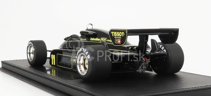 Gp-repliky Lotus F1 91 N 11 Season 1982 E.de Angelis - Con Vetrina - S vitrínou 1:18 Black