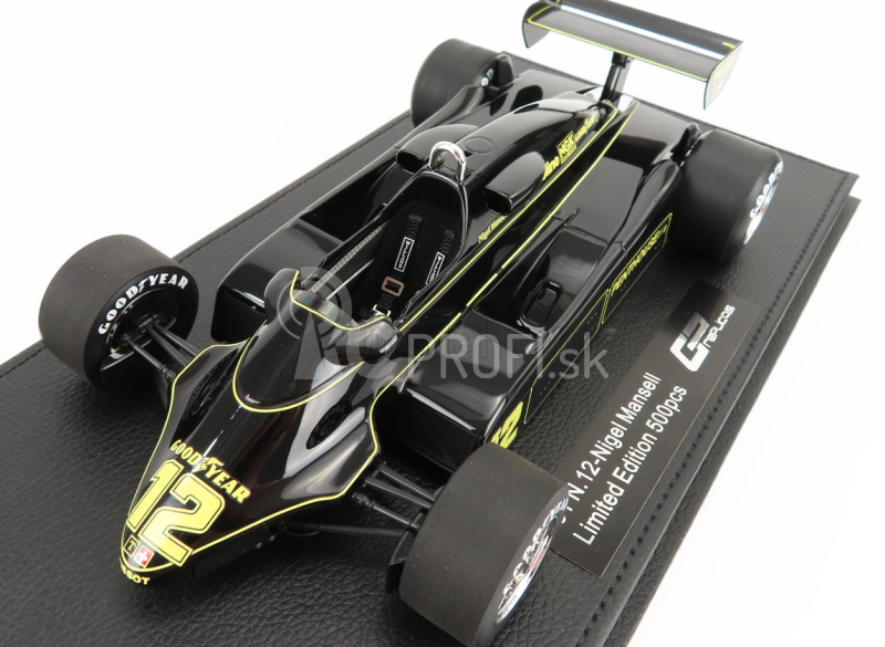 Gp-repliky Lotus F1 91 N 12 Sezóna 1982 N.mansell - Con Vetrina - S vitrínou 1:18 čierna