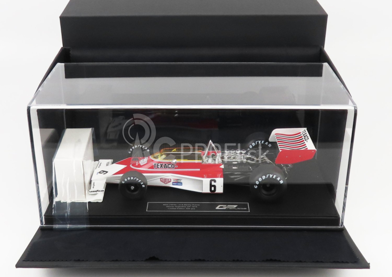 Gp-repliky Mclaren F1 M23 Ford Texaco N 6 Winner Argentina Gp 1974 Danny Hulme 1:18 Červená biela