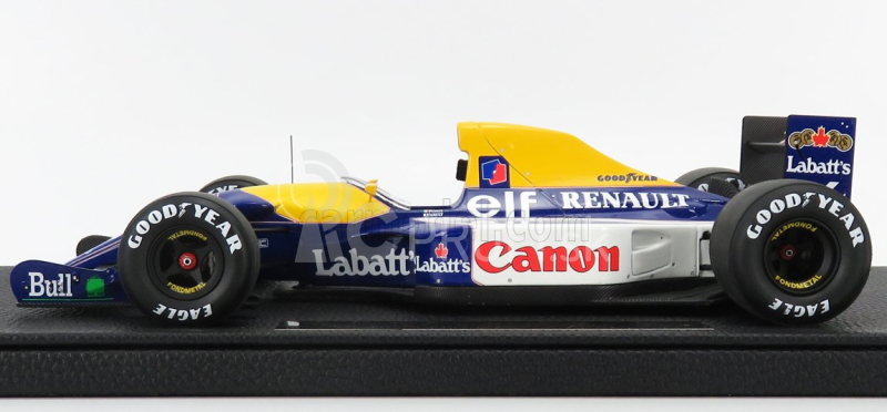 Gp-repliky Williams F1 Fw14b N 6 Sezóna 1992 Riccardo Patrese 1:18 Modrá Žltá Biela