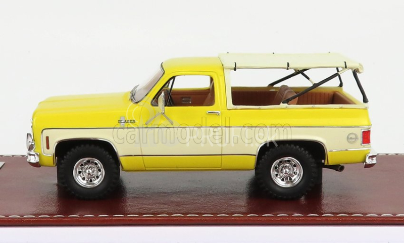 Great-iconic-models Chevrolet Blazer K5 1973 Open Top 1:43 žltá biela