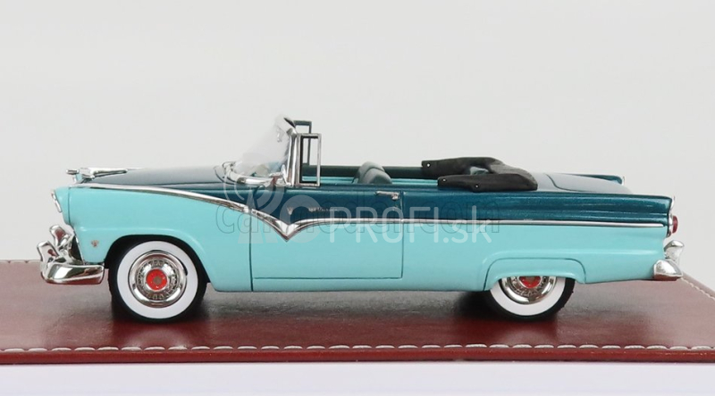 Great-iconic-models Ford usa Fairlane Sunliner Cabriolet 1955 1:43 Zelený polyetylén - Sea Opar Green