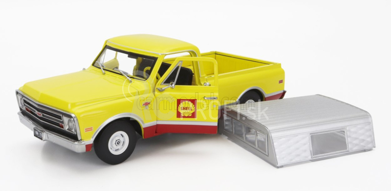 Greenlight Chevrolet C-10 Pick-up Shell 1968 1:24 žltá strieborná