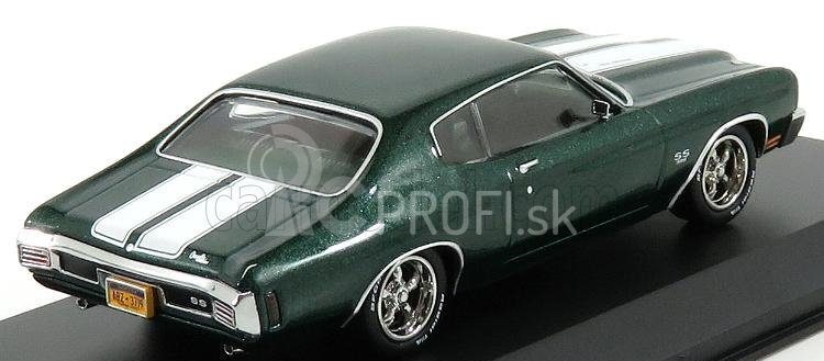 Greenlight Chevrolet Chevelle Ss 396 Coupe 1970 - John Wick Movie Ii 1:43 Zelená s bielou