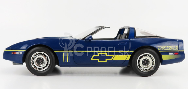 Greenlight Chevrolet Corvette C4 1988 1:18 modrá žltá