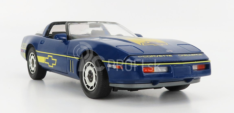 Greenlight Chevrolet Corvette C4 1988 1:18 modrá žltá