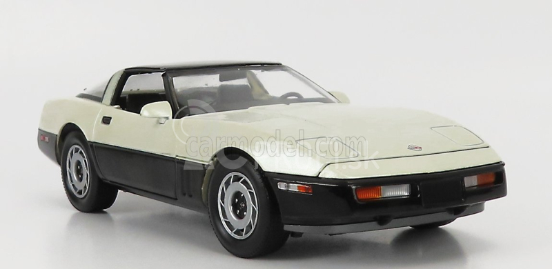 Greenlight Chevrolet Corvette C4 Coupe 1986 - Pamätná edícia Malcom Konner 1:18 Béžová čierna