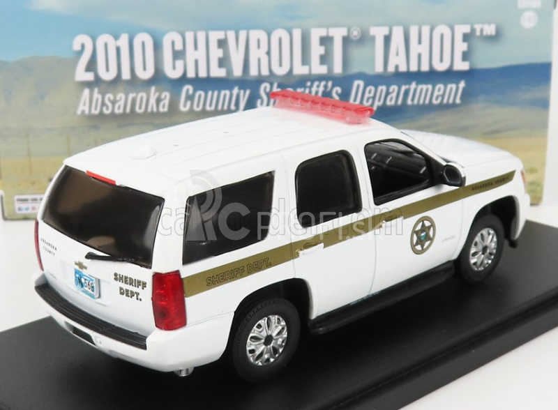 Greenlight Chevrolet Tahoe Absaroka County Sheriff Department 2010 1:43 Biela