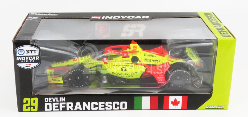 Greenlight Chevrolet Team Andretti Autosport N 29 Indianapolis Indy 500 Series 2022 Devlin De Francesco 1:18 Žltá červená