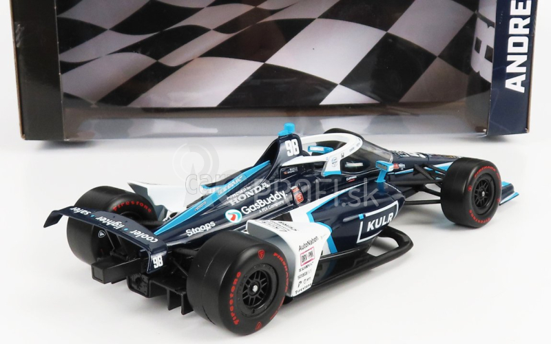 Greenlight Chevrolet Team Andretti Autosport N 98 Indianapolis Indy 500 Series 2022 Marco Andretti 1:18 čierna biela modrá