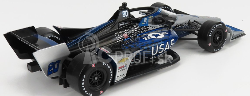 Greenlight Chevrolet Team Ed Carpenter Racing N 20 Indianapolis Indy 500 Indycar Series 2021 Conor Daly 1:18 Modrá čierna strieborná