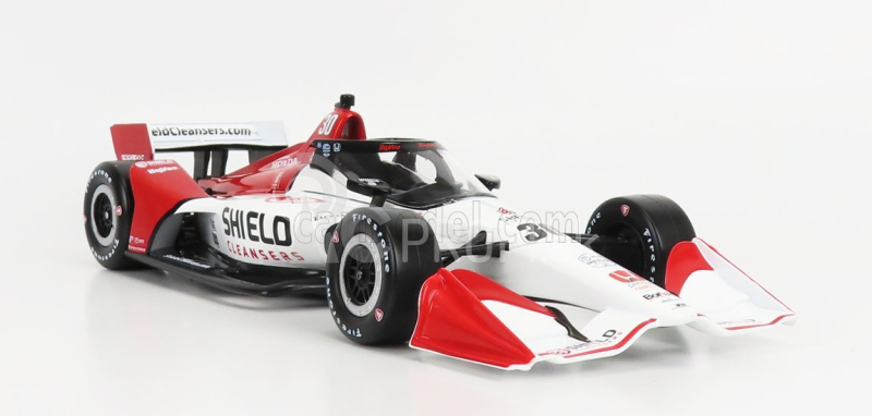 Greenlight Chevrolet Team Letterman Lanigan Racing N 30 Indianapolis Indy 500 Indycar Series 2022 Christian Lundgaard 1:18 Biela červená