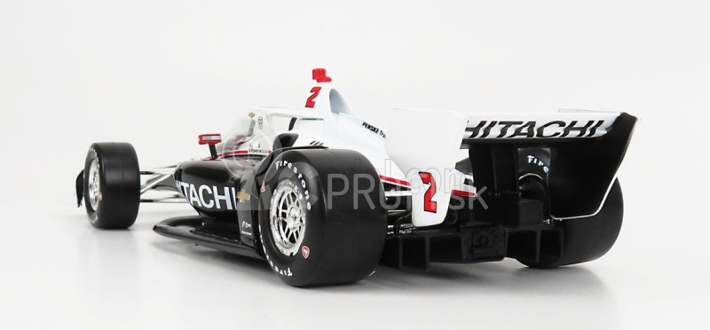 Greenlight Chevrolet Team Penske Hitachi N 2 Indianapolis Indy 500 Indycar Series 2022 J.newgarden 1:18 čierna biela