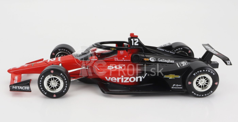 Greenlight Chevrolet Team Penske N12 Indianapolis Indy 500 Indycar Series 2023 Will Power 1:18 červená čierna