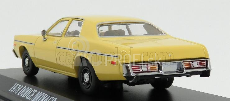 Greenlight Dodge Monaco 1978 - Najväčší americký hrdina 1:43 žltá