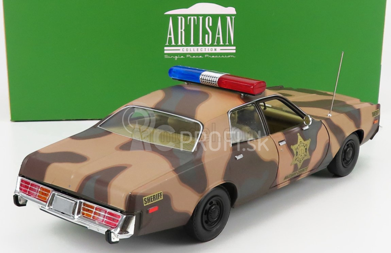 Greenlight Dodge Monaco Hazzard Police Hazzard County 1978 1:18 Kamufláž