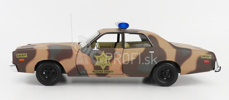 Greenlight Dodge Monaco Hazzard Police Hazzard County 1978 1:18 Kamufláž