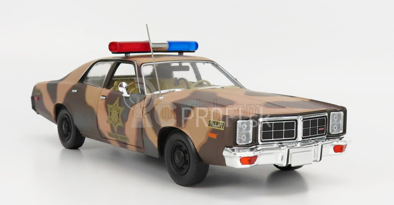 Greenlight Dodge Monaco Hazzard Police Hazzard County 1978 1:18 Kamufláž