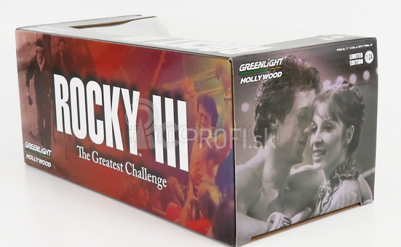 Greenlight Dodge Monaco Taxi City Cab Co 1978 - Rocky Iii Movie 1:24 Žltá