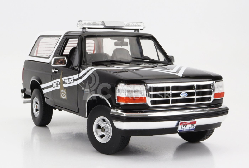 Greenlight Ford usa Bronco Idaho State Police 1996 1:18 čierna biela