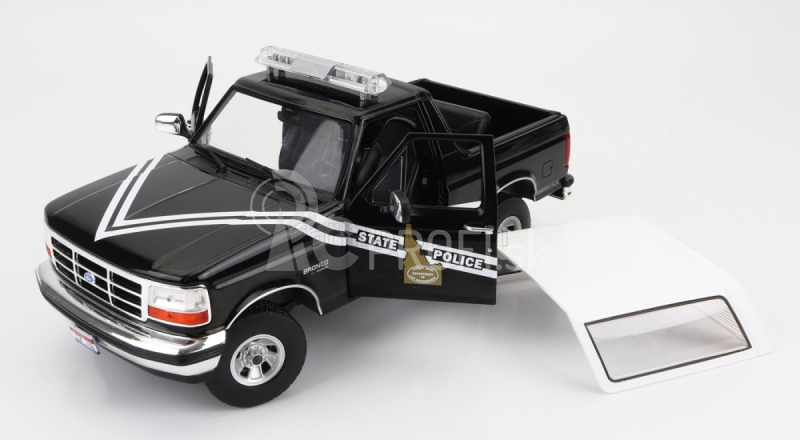 Greenlight Ford usa Bronco Idaho State Police 1996 1:18 čierna biela