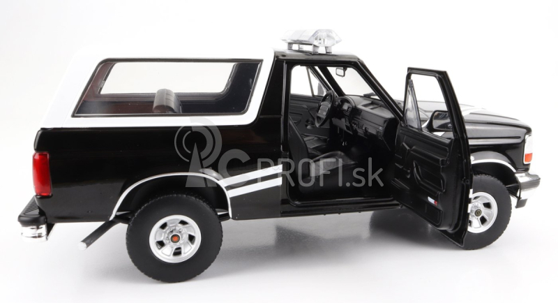 Greenlight Ford usa Bronco Idaho State Police 1996 1:18 čierna biela