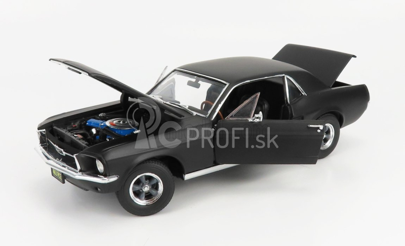 Greenlight Ford usa Mustang Coupe 1967 - Adonis Creed's 1:18 Matt Black