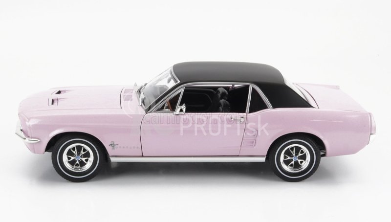 Greenlight Ford usa Mustang Coupe 1968 - The She Country Mustang 1:18 Ružová čierna