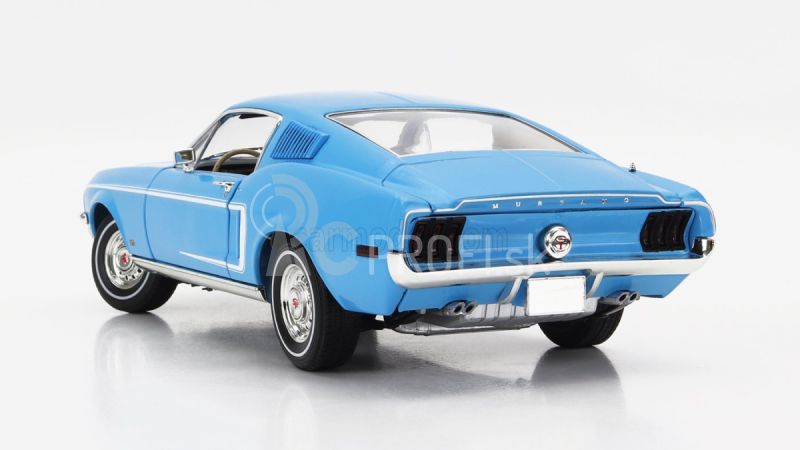 Greenlight Ford usa Mustang Fastback Coupe 1968 - Ford Rainbow Of Colors 1:18 Sierra Blue